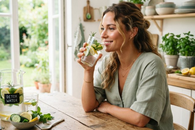 Boire de l&rsquo;eau détox chaque jour : bienfaits ou risques pour votre santé ?