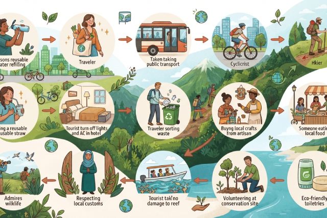 Tourisme durable : 15 gestes simples pour voyager de façon responsable