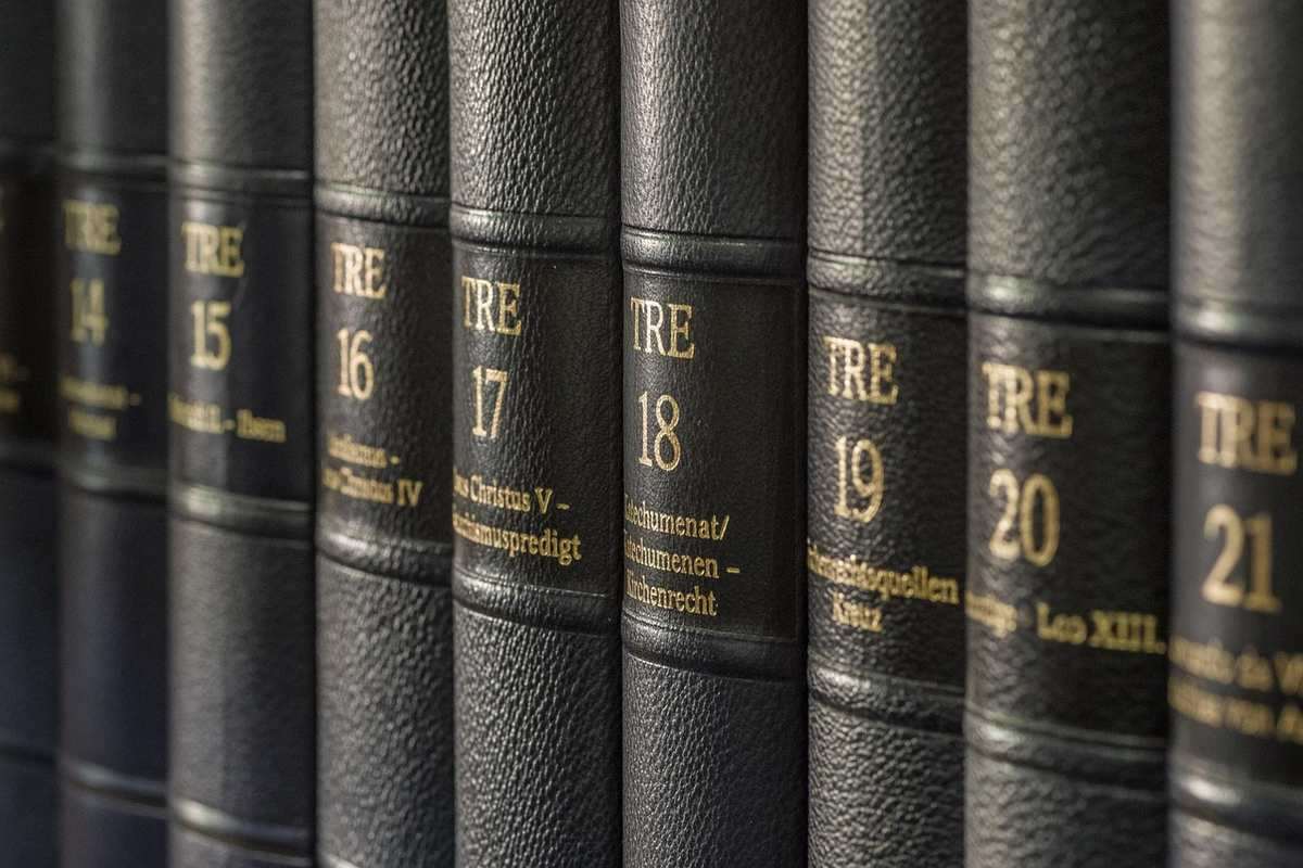 Livre noir relié, dos orné de TRE et chiffres romains